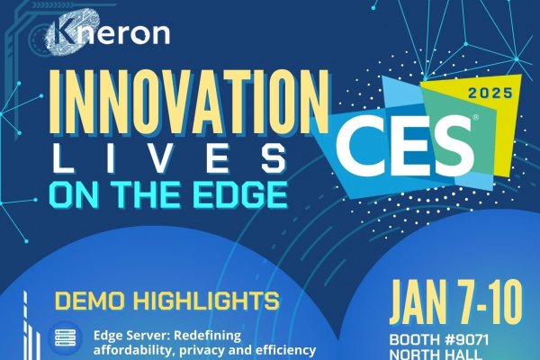 耐能多款AI產品將於CES 2025首次亮相 | Kneron – Full Stack Edge AI
